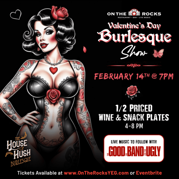 Fan Seating Valentines Day Burlesque Show by House of Hush