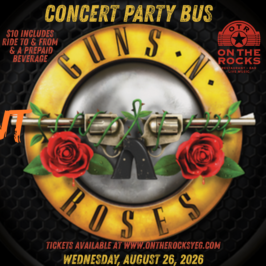 GUNS & ROSES CONCERT PARTY BUS