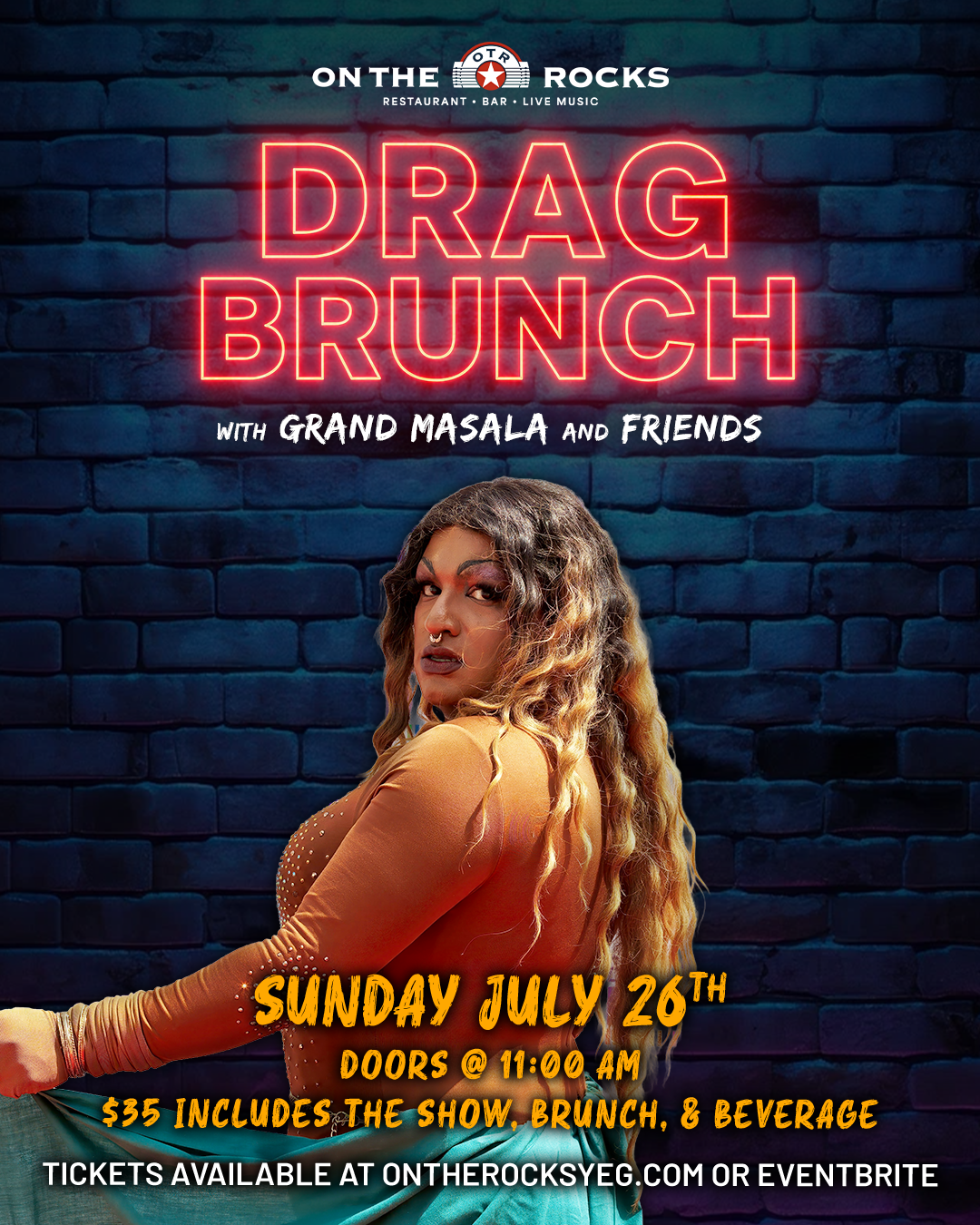 DRAG BRUNCH WITH GRAND MASALA & FRIENDS