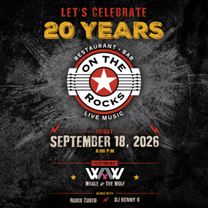 20 YEARS OF ON THE ROCKS - LET'S CELEBRATE