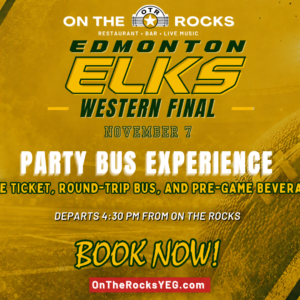 ELKS WESTERN FINAL PARTY BUS FROM OTR